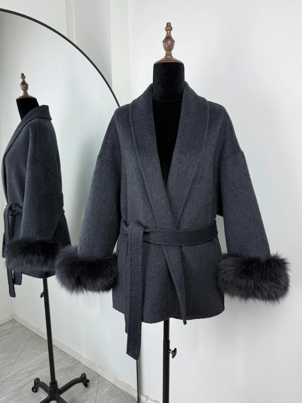 Reversible Wool Coat