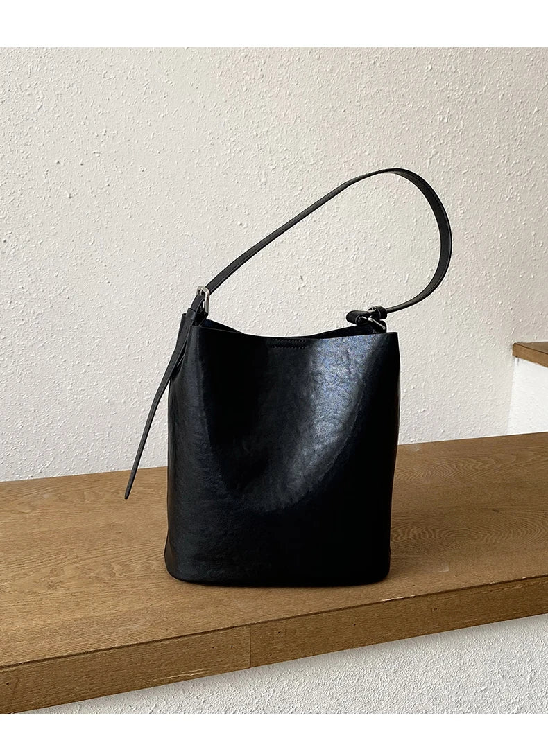Women's Cowhide Genuine Leather Bag Ladies High Quality Luxury Designer Handbag Fashion Crossbody Bags Female Shoulder Bag Lady