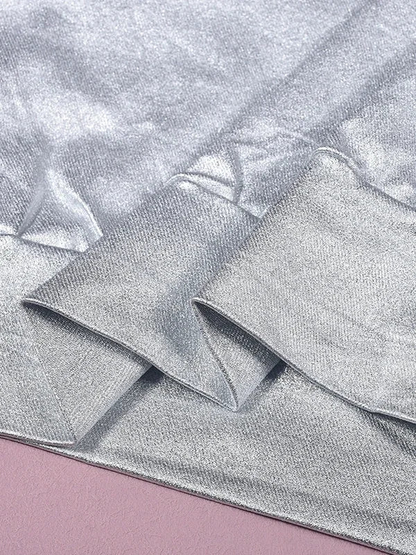 2024 New Autumn Women's Pullover Sweatshirt Silver Simple Casual Shirt Streertwear Female Long Sleeves Tops T-shirts