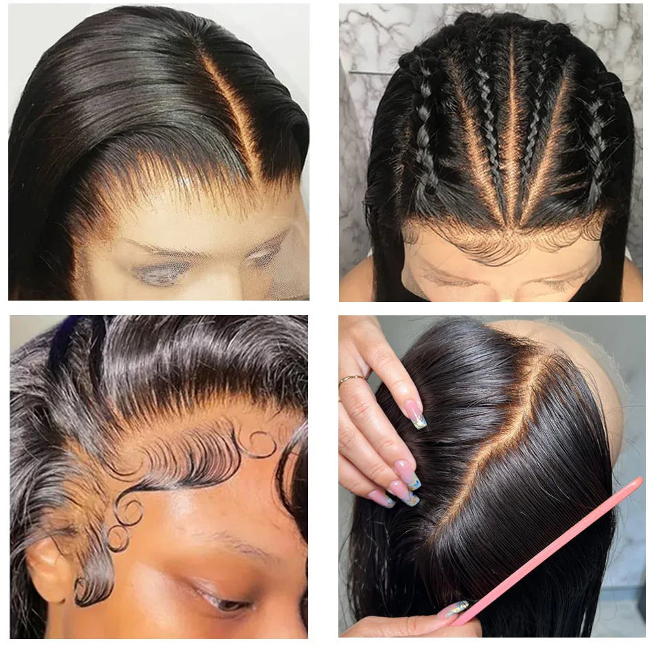 Pre Cut Lace Wig Human Hair Ready to Wear Transparent 13x4/13x6 Lace Front Human Hair Pre Plucked Pre Cut 5X5 Lace Closure Wig