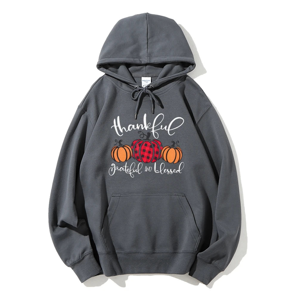 Halloween Pumpkin Graphic Hoodie Casual Drawstring Design Thermal Top Long Sleeve Multi Pocket Sweatshirt Fashion Sweater Autumn