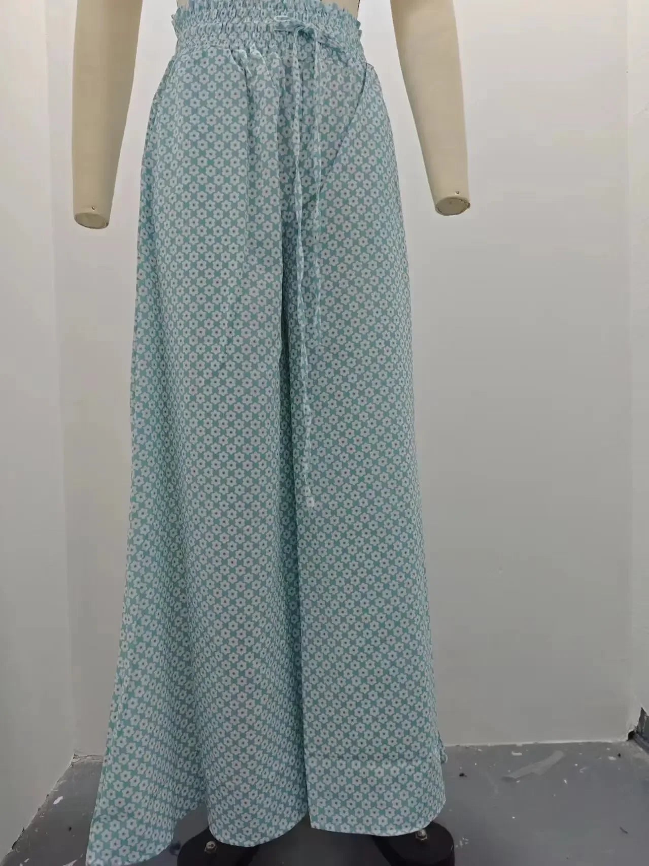 Fashionable Loose Casual Wide Leg Pants Women's Spring Summer Independent Station Long Trousers Comfortable Female Clothing