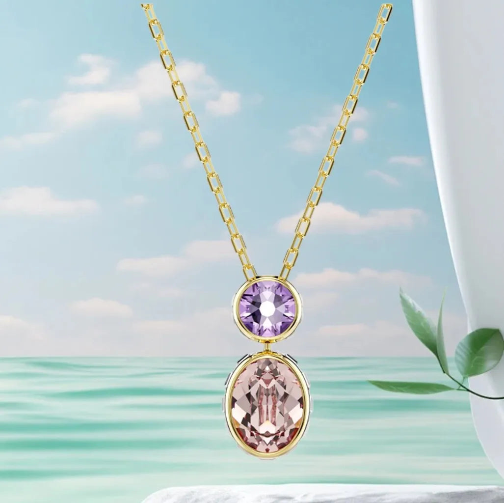 Mixed Cut Crystal Jewelry Set