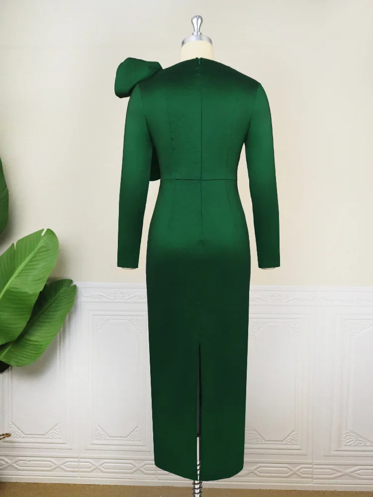 Wmstar Plus Size Dresses for Women Party Bodycon Elegant New in Fashion Maxi Dress High Quality Wholesale Dropshipping 2024