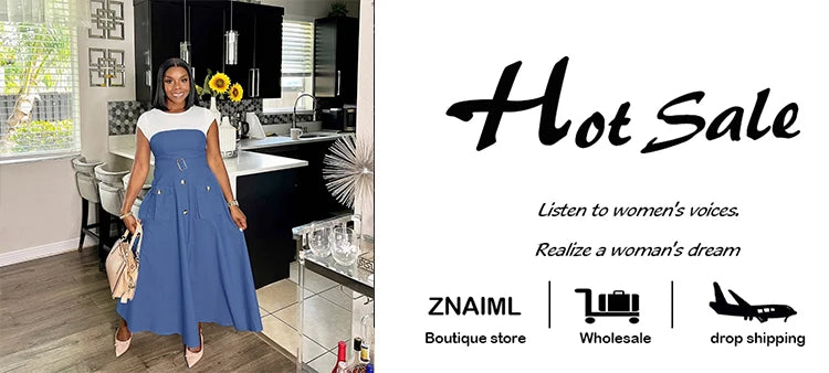 Znaiml Fashion Short Sleeve Pocket White Blue Denim Patchwork A-Line Dresses with Belt Woman Summer Elegant Bodycon Jean Dress