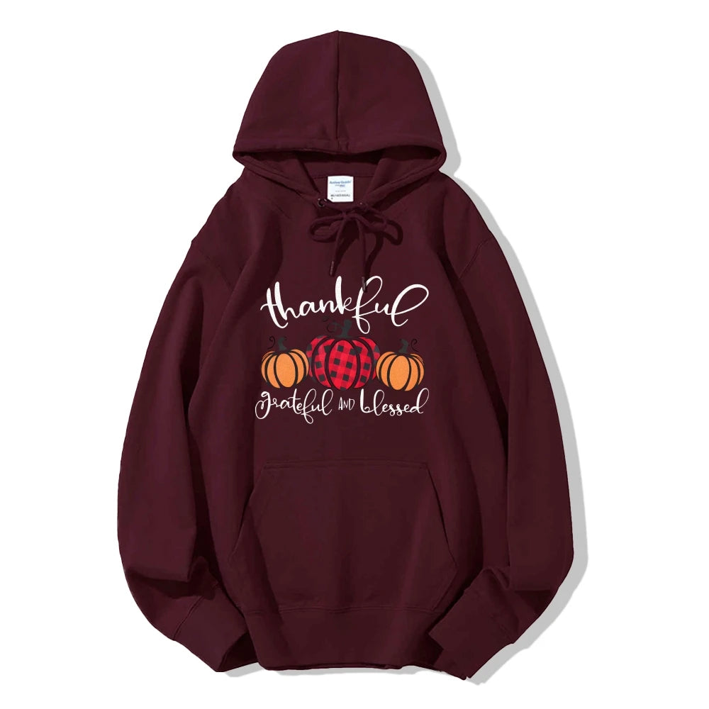 Halloween Pumpkin Graphic Hoodie Casual Drawstring Design Thermal Top Long Sleeve Multi Pocket Sweatshirt Fashion Sweater Autumn