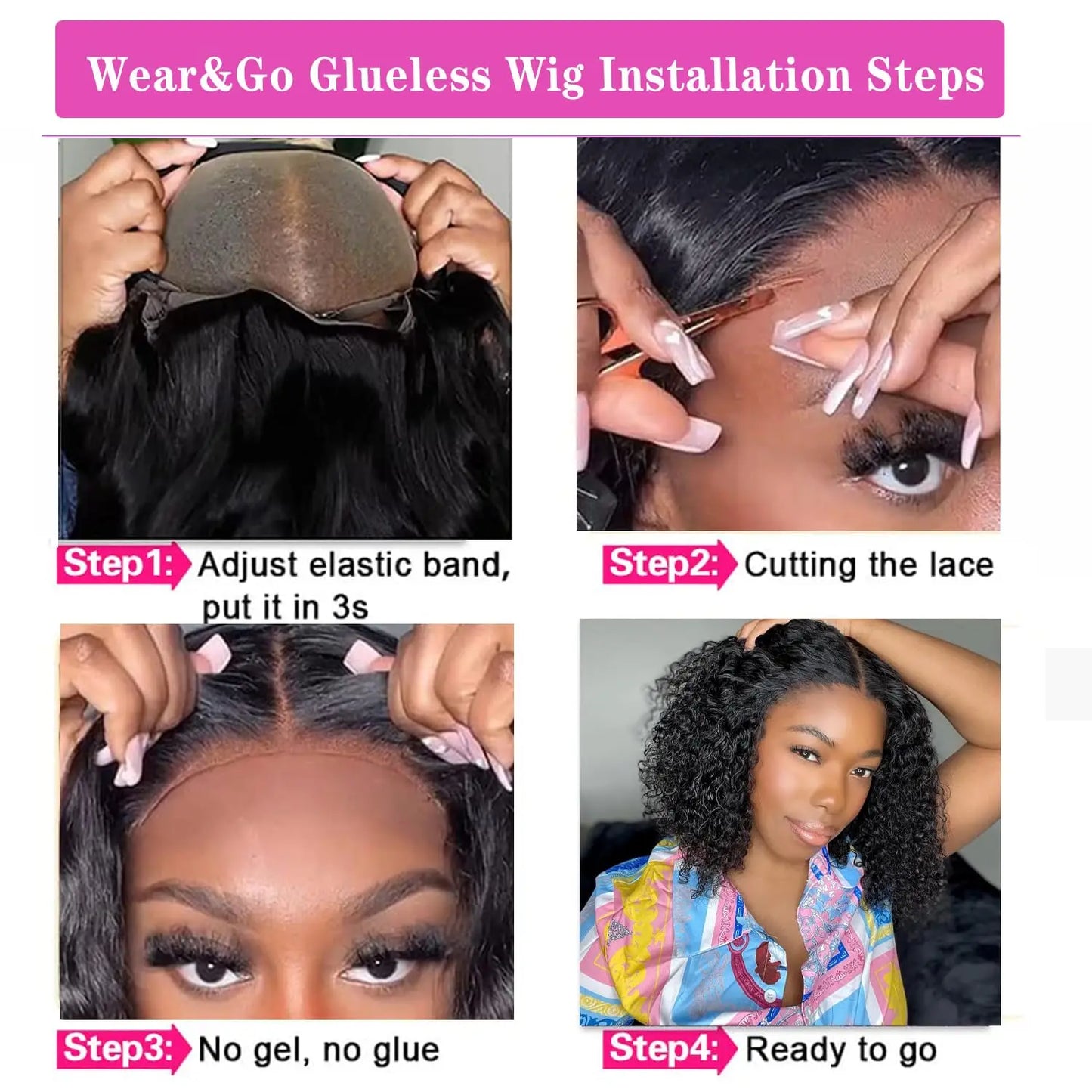 100% Curly Human Hair Glueless Wigs 13x6 Hd Lace Front Wig Jerry Burmese Curly Closure Frontal Short Bob Ready to Wear And Go