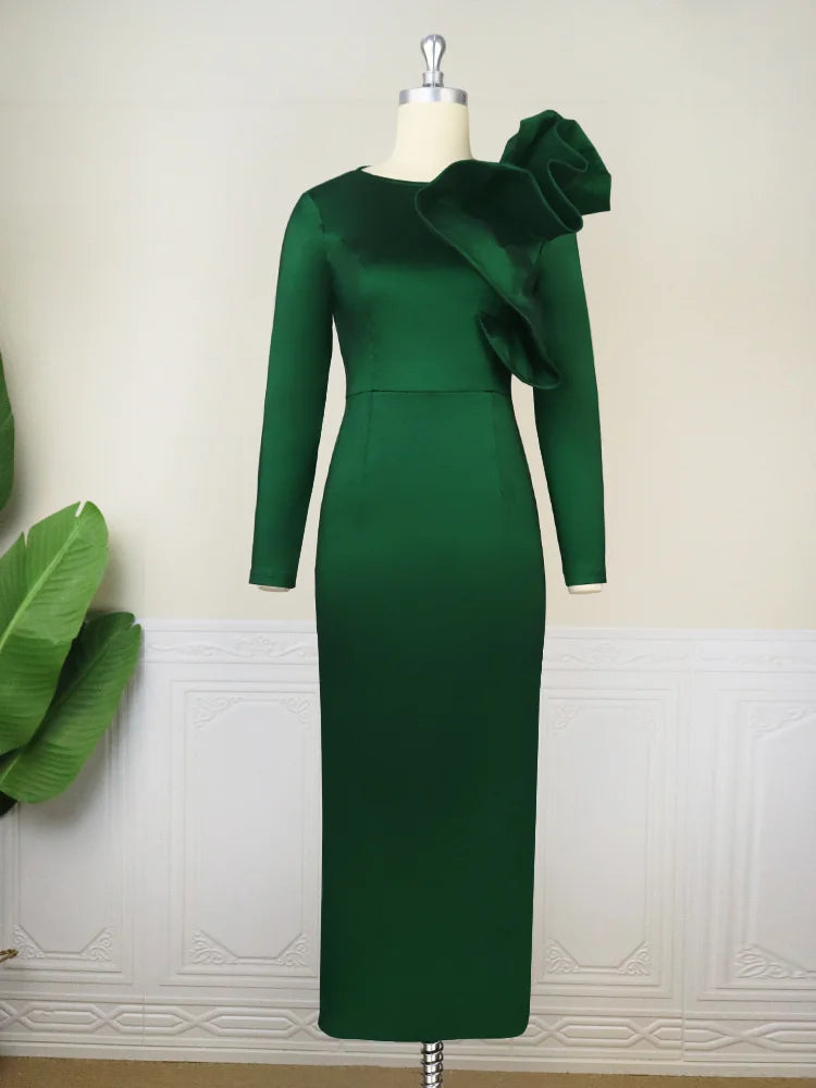 Wmstar Plus Size Dresses for Women Party Bodycon Elegant New in Fashion Maxi Dress High Quality Wholesale Dropshipping 2024