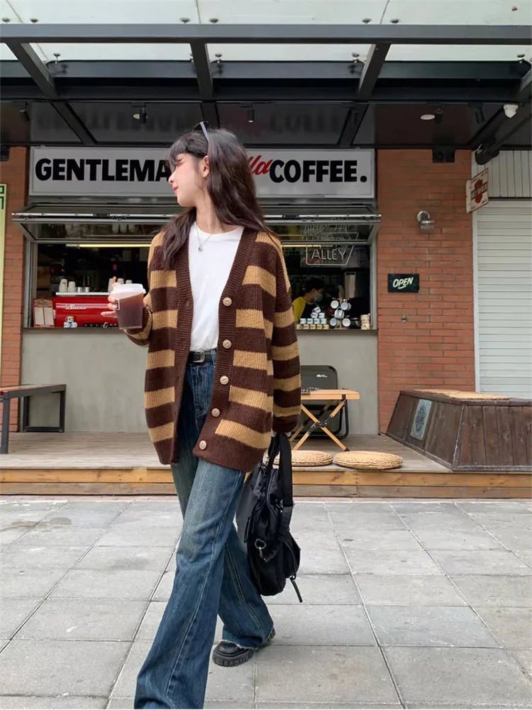 Women's Blue Wide Leg Jeans Star Pocket Vintage Straight Pants High Waist Baggy Streetwear Casual Denim Trouser Ladies 2022 New