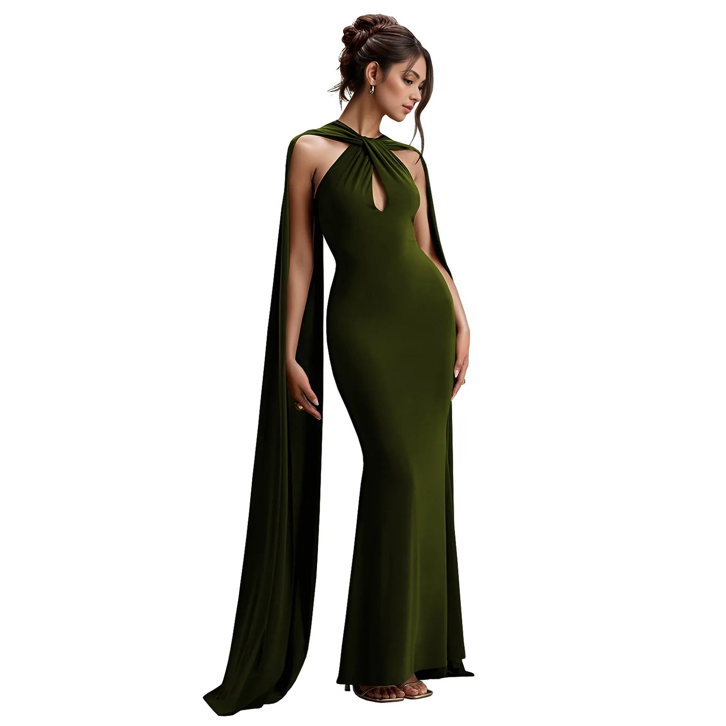 Elegant Satin Ribbon Party Long Dress Women Black Off Shoulder Sleeveless Slim Female Dresses 2025 Summer Lady Evening Robe New