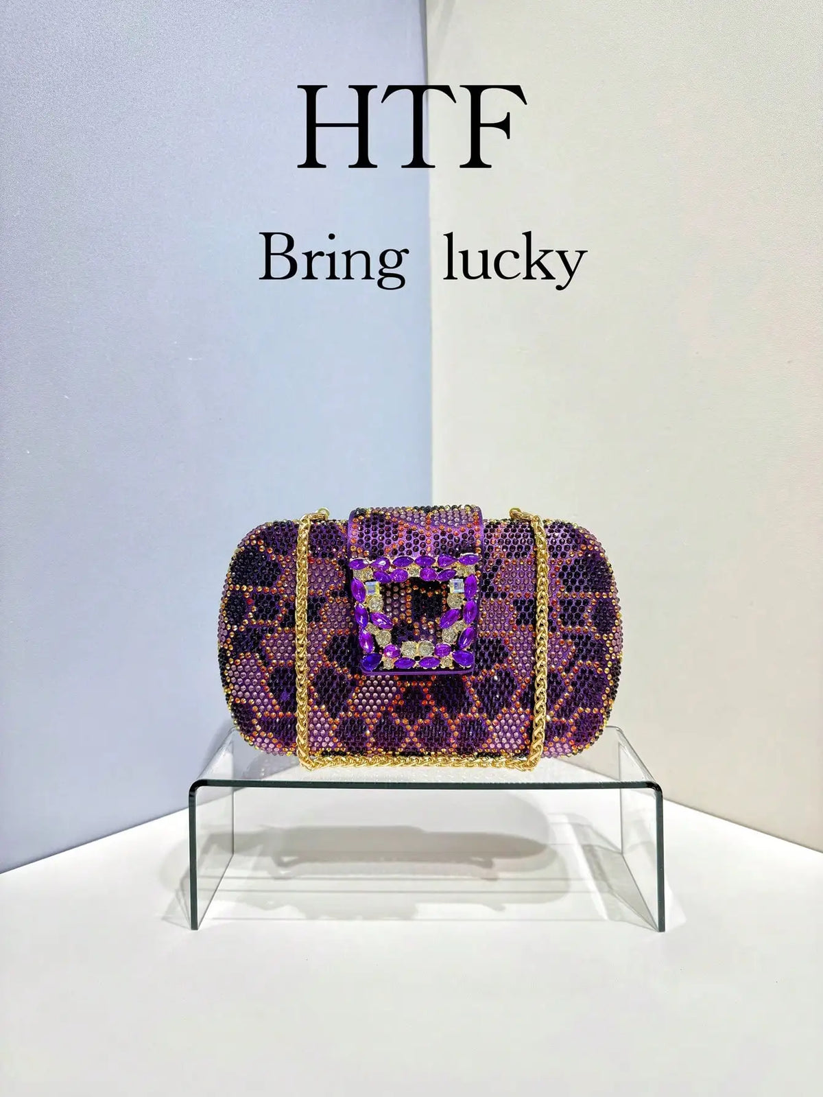 Elegant Glitter Ruched Evening Clutch Handbag for Women