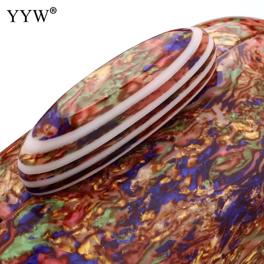 YYW Design Shell Acrylic Clutch Purse Women Marble Bag Luxury Elegant Lady Evening Bag Roud Cute Purple Handbag Shoulder Bags
