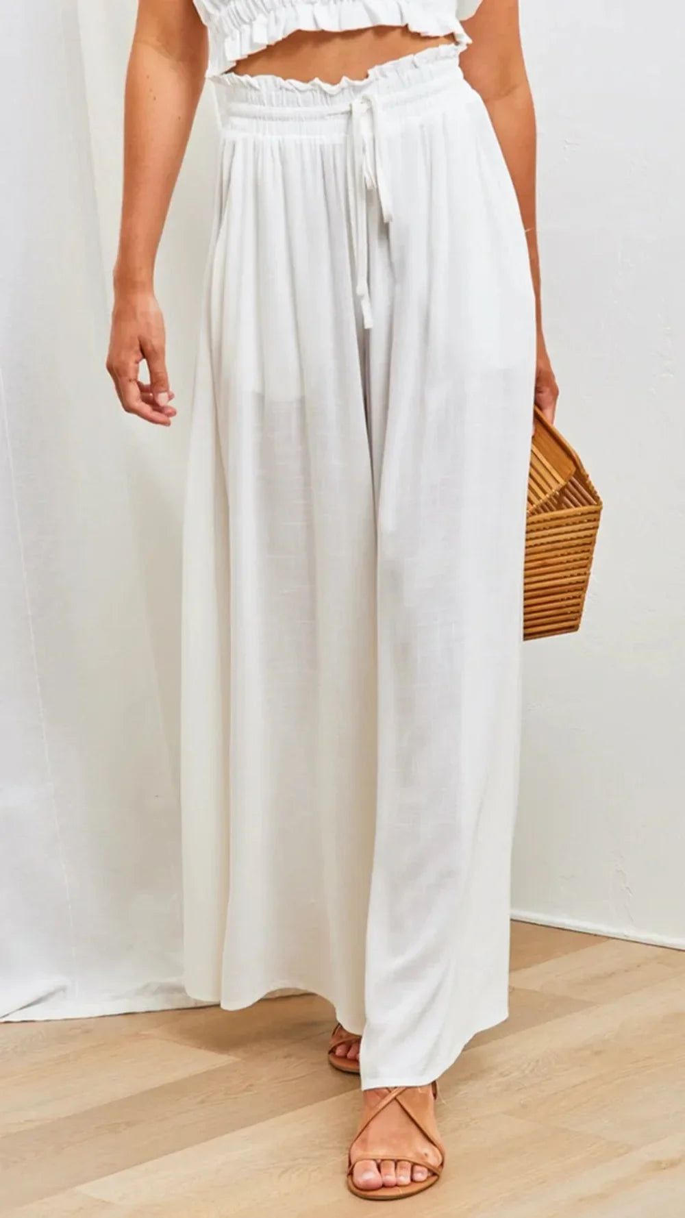 Fashionable Loose Casual Wide Leg Pants Women's Spring Summer Independent Station Long Trousers Comfortable Female Clothing