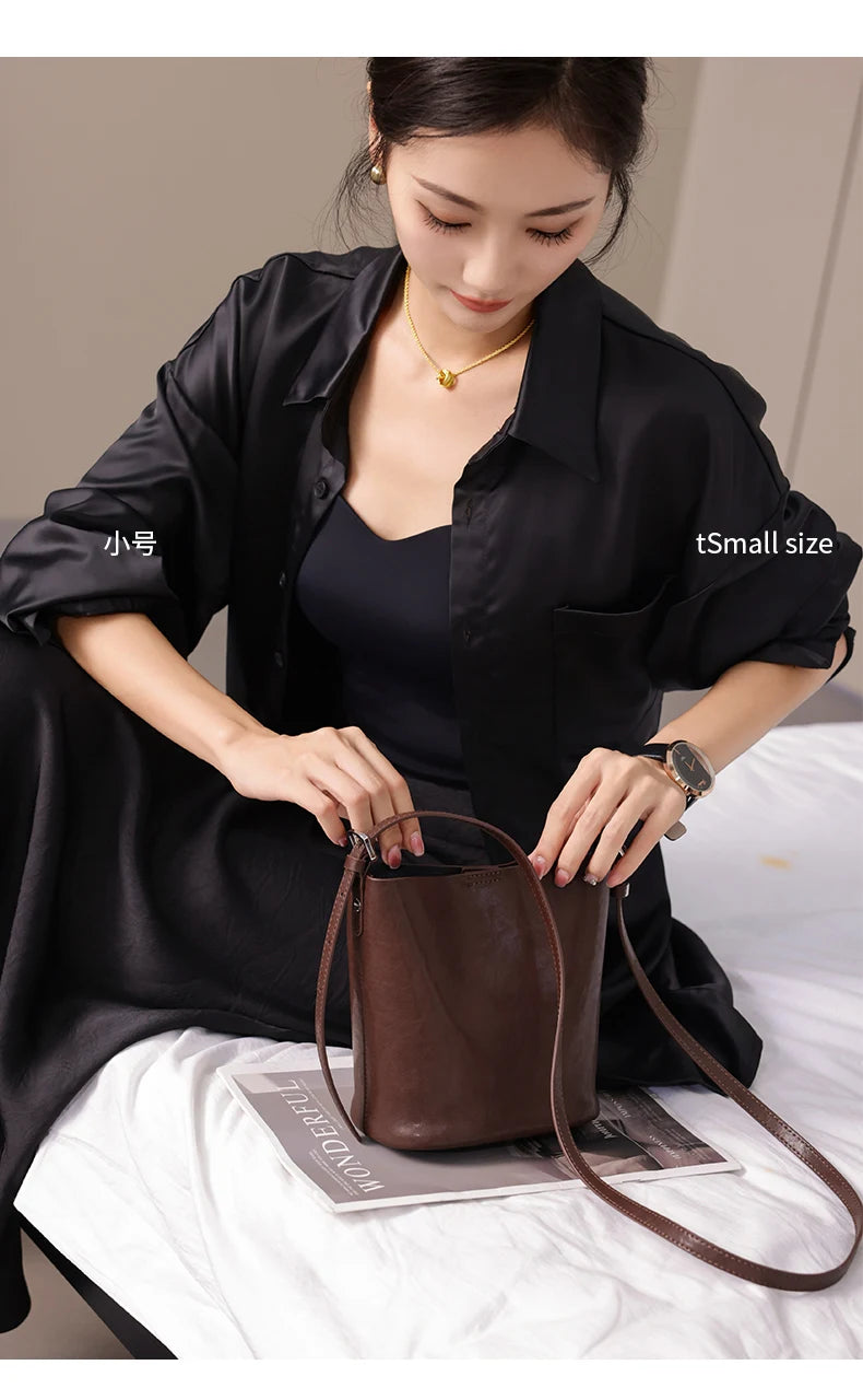 Women's Cowhide Genuine Leather Bag Ladies High Quality Luxury Designer Handbag Fashion Crossbody Bags Female Shoulder Bag Lady