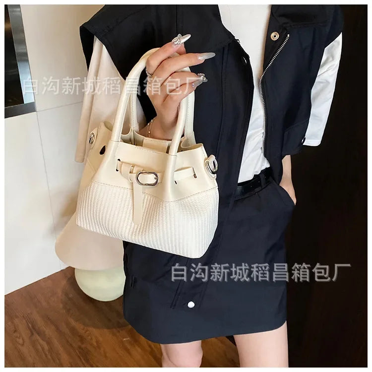 2025 Exclusive Summer Mini Bucket Bag Women, Premium Underarm Shoulder Purse Luxury Chic Crossbody Bag Small Aesthetic