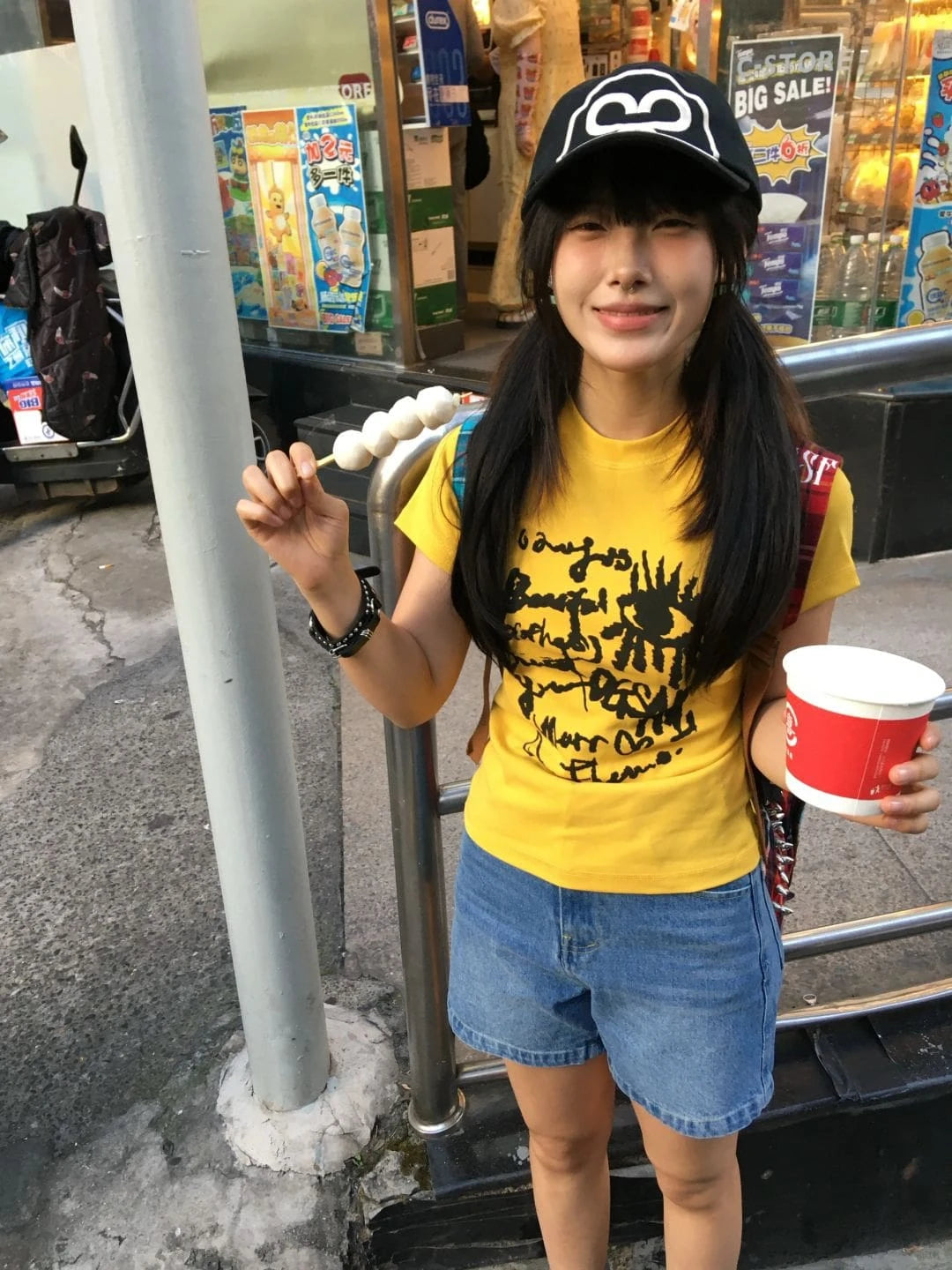 Karrram Japanese Y2k Letter Print T-shirt Vintage Harajuku Crop Top Trashy 2000s Style Short Sleeve Tee Shirt American Retro 90s