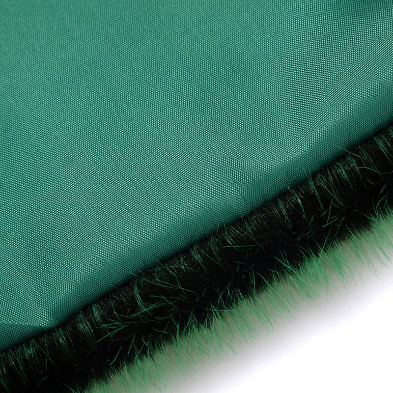 Weird Puss Turtleneck Furry Tank Tops Women Y2K Sexy Side Split Chic Fall Trend Midnight Basic Street Furs Hipster Clubwear Vest