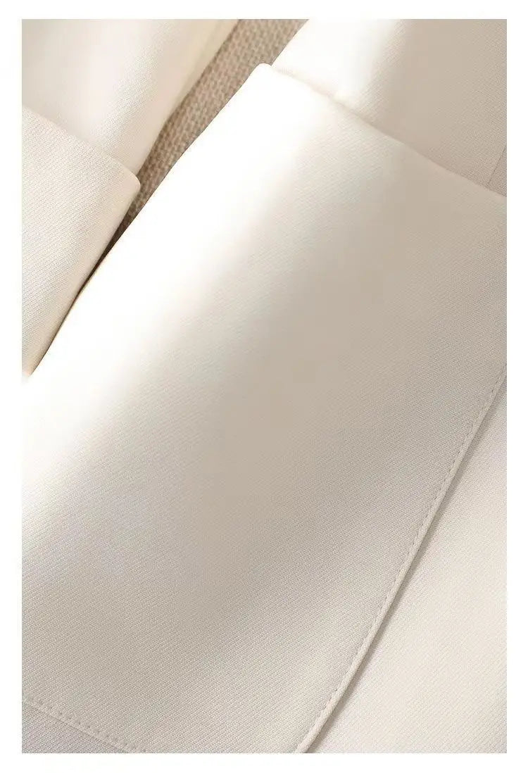 New 2025 Summer Women Blazers Coat Thin Suit Jacket for Women Short Slim Seven Point Suit, Single-layer