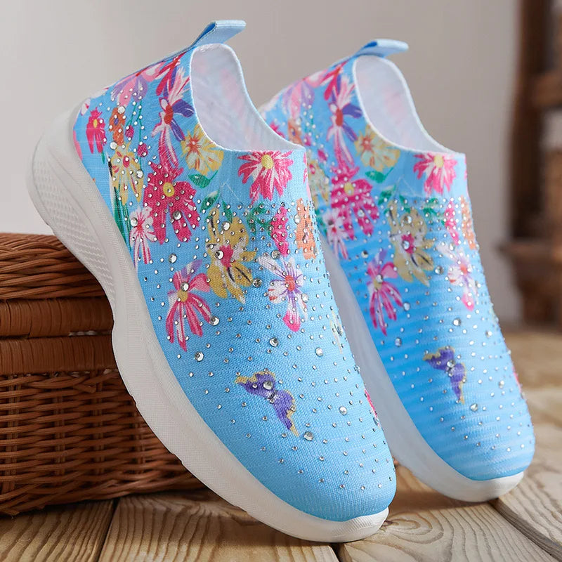 Shoes women 2025 new fashion fashion match color breathable single shoes women's shoes casual running shoes