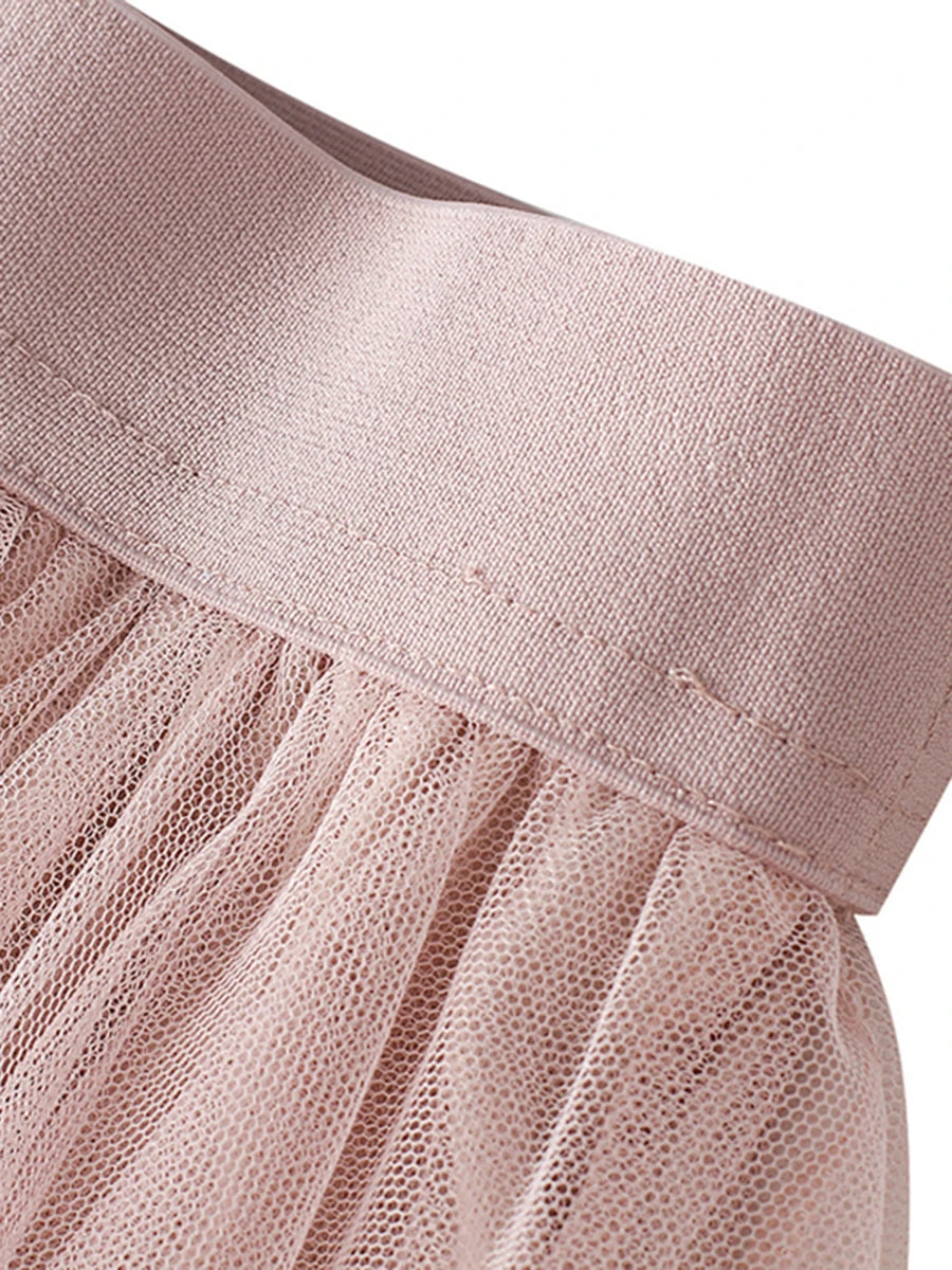 Women Tutu Tulle Skirt Elegant High Waist Mesh Tiered Layered Half Skirt Female Prom Party Midi Skirt for Summer Fairycore Y2K