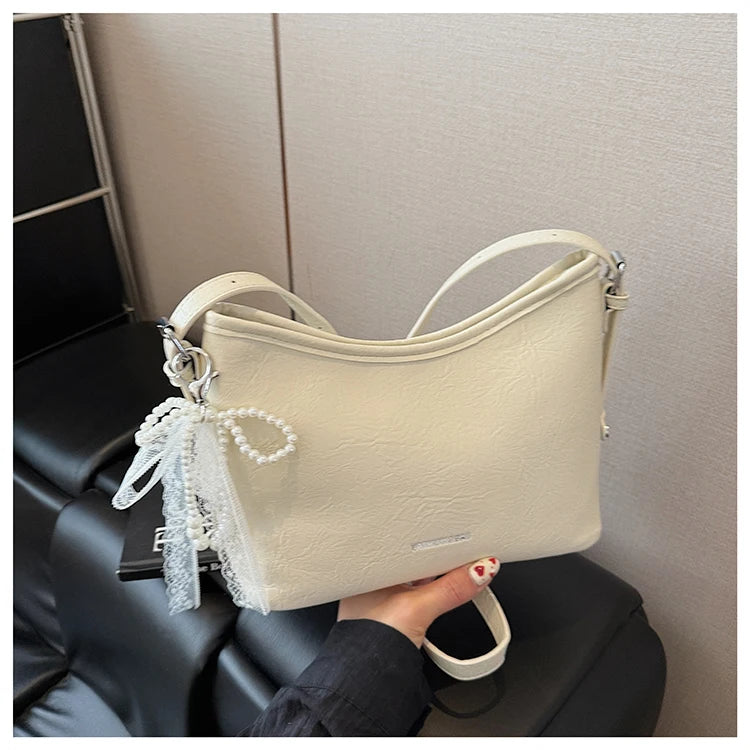2025 New Women's Tote Bag - Large Capacity Crossbody Purse, Stylish Shoulder Bag for Work & Commute, Summer Office Essentials
