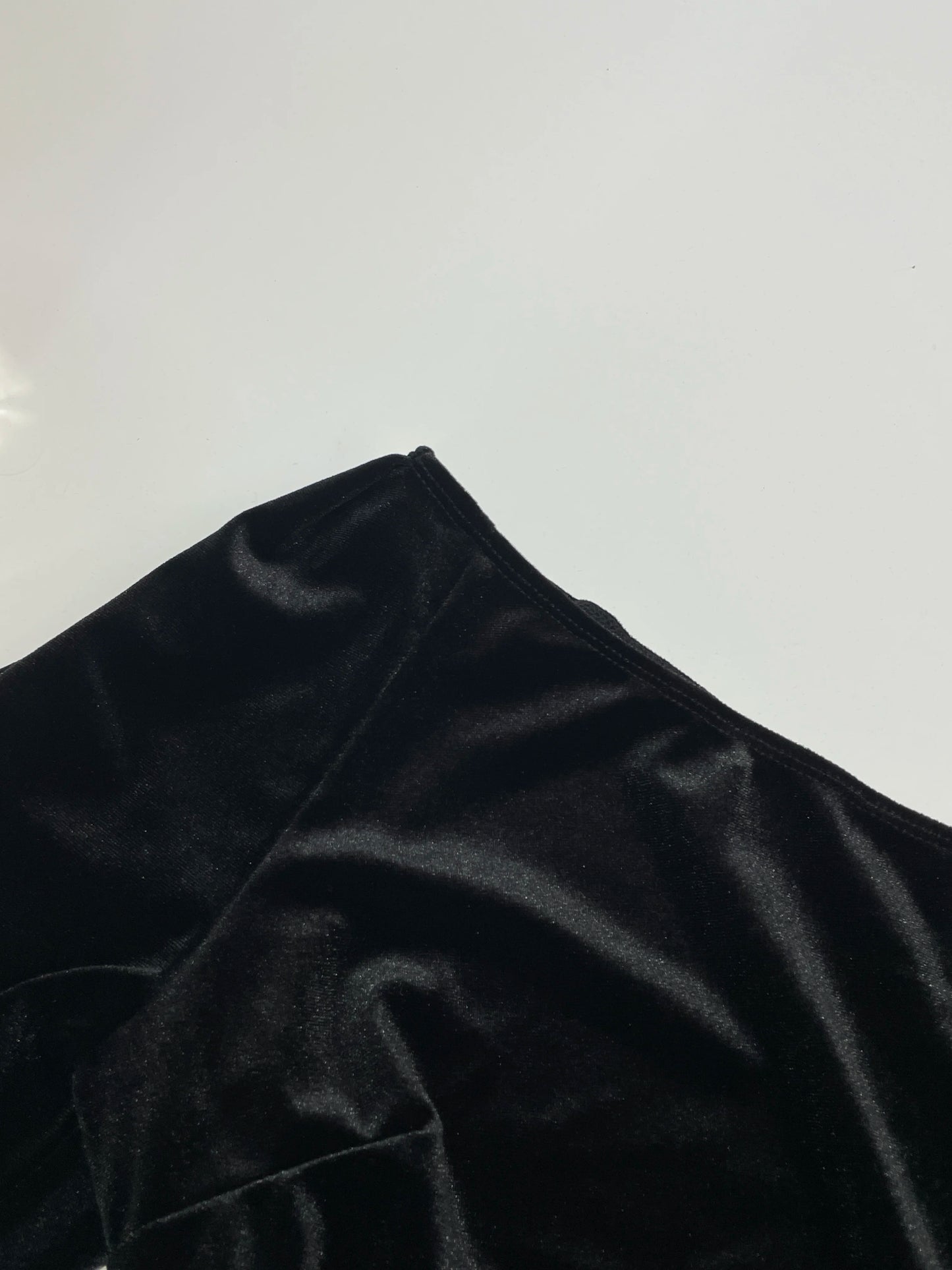 Fashion Asymmetric One Shoulder Velvet Dress Women's Elegant Party Bodycon Midi Evening Gown