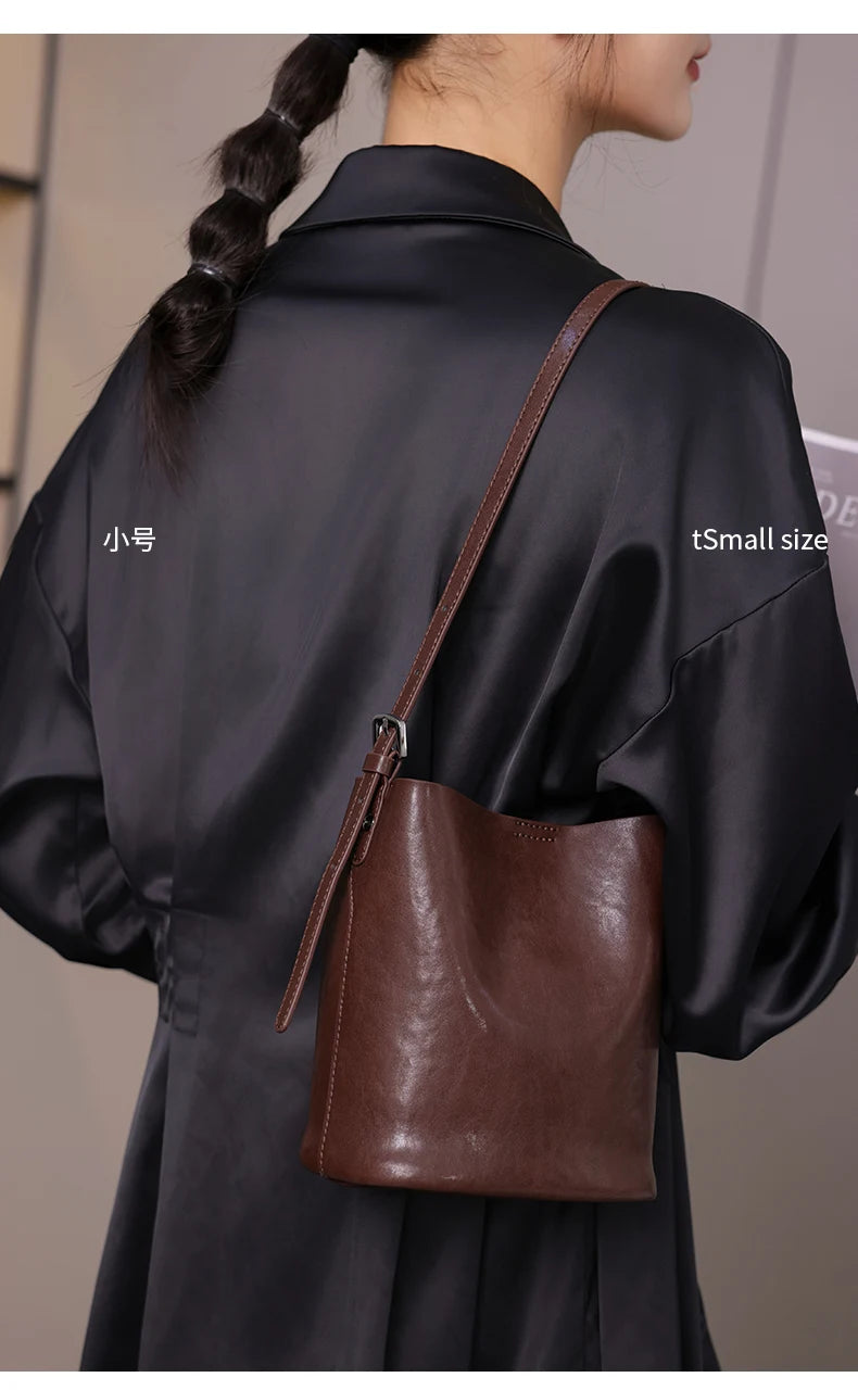 Women's Cowhide Genuine Leather Bag Ladies High Quality Luxury Designer Handbag Fashion Crossbody Bags Female Shoulder Bag Lady