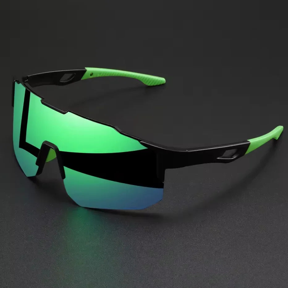 Oversized Square Reflective Sunglasses