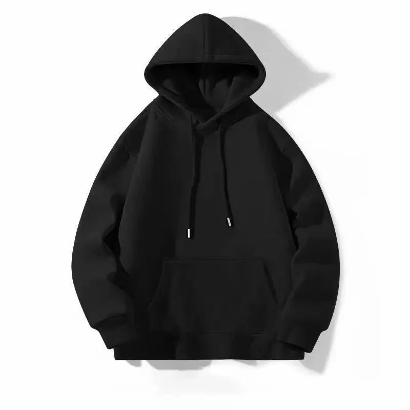 Retro Street Erchuang Art High-profile Anime Character Print Drawstring Hem Vintage Hoodie Men Shopping Fashion Couple Clothing