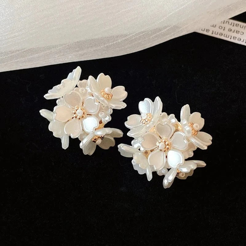 Butterfly Pearl Earrings Fashion Luxury Jewelry Wholesale