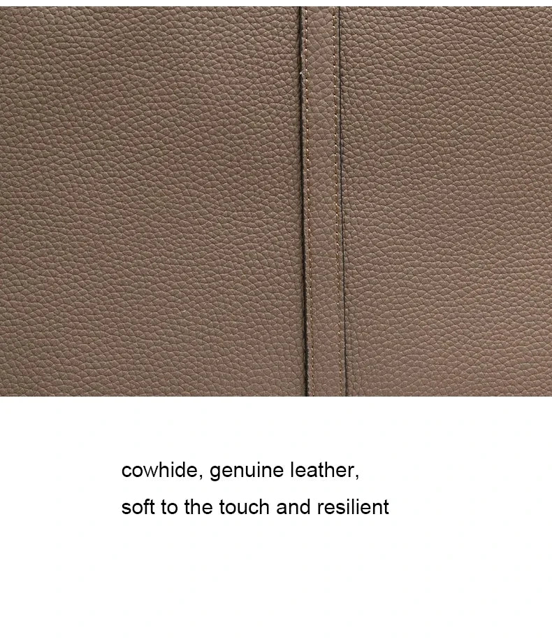 Female Soft Natural Cowhide Handbags Women Cow Genuine Leather Shoulder Bag Ladies Fashion Designer Luxury Retro Crossbody Bags