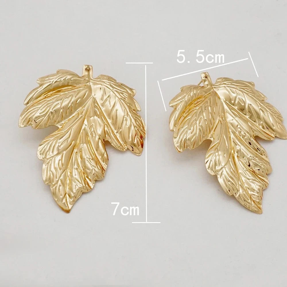 Fashion Jewelry Big Gold Color Round Geometric Earrings Dangle Drop Earrings For Women African Wedding Party Gifts