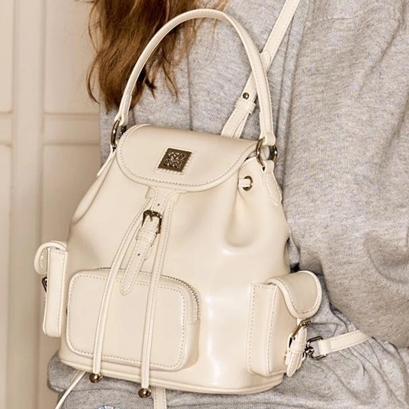 Brand Luxury Genuine Leather Backpack Large Capacity Versatile High-end Backpack Texture Fashion Travel Backpack Messenger Bag