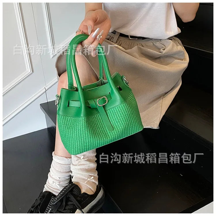 2025 Exclusive Summer Mini Bucket Bag Women, Premium Underarm Shoulder Purse Luxury Chic Crossbody Bag Small Aesthetic