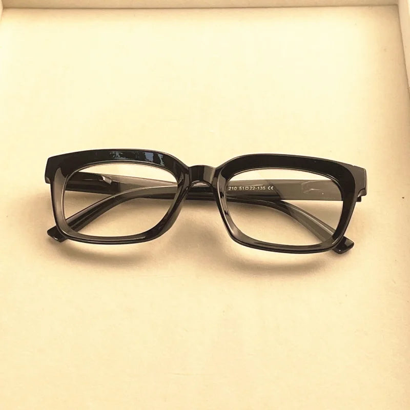 Women's Fashion Square Reading Glasses with Spring Hinges - Tortoiseshell, Solid Brown & Leopard Print Frames