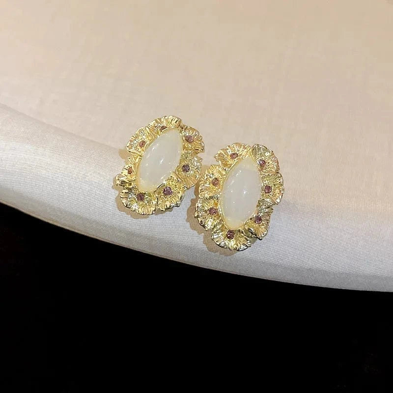 Butterfly Pearl Earrings Fashion Luxury Jewelry Wholesale