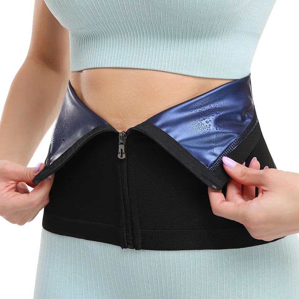 Postpartum Waist-fitted Shaping Belt For Women Sweat-absorbent Tummy Control Sport Waistband Belly Cincher Tummy Control Belt