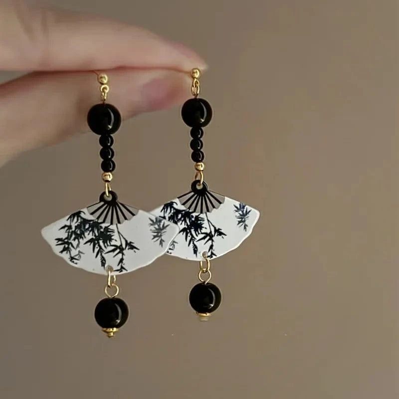 Tassel Crystal Earrings Luxury Design Temperament Jewelry Wholesale