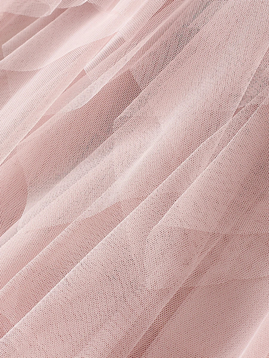 Women Tutu Tulle Skirt Elegant High Waist Mesh Tiered Layered Half Skirt Female Prom Party Midi Skirt for Summer Fairycore Y2K