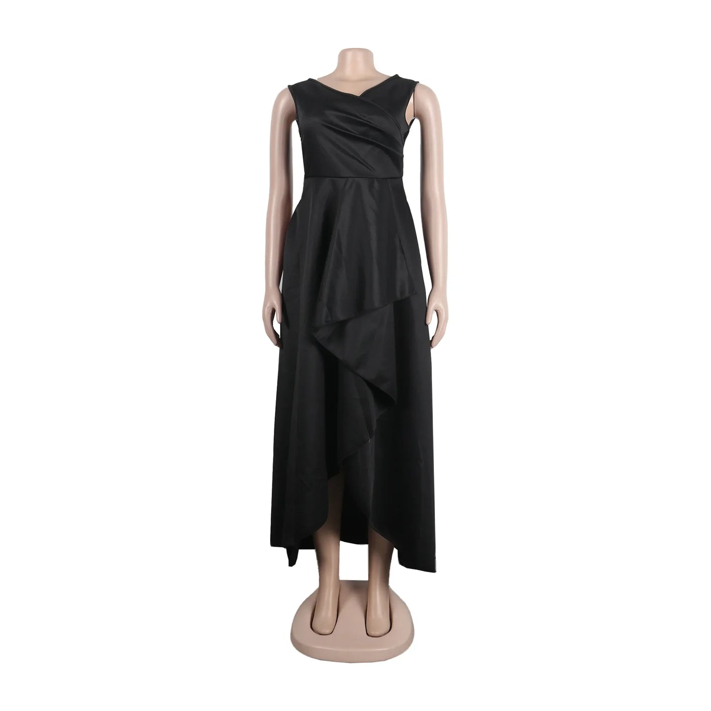 Sexy Slimming Solid Color Off-Shoulder Maxi Dress S10629 European And American Style Smooths Your Silhouette