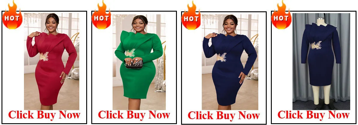 African Dresses for Women Summer Autumn African Long Sleeve O-neck Knitted Plus Size Mini Dress Outfits Dashiki African Clothing