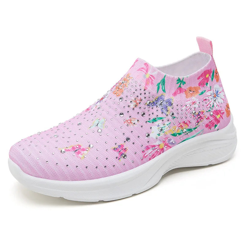 Shoes women 2025 new fashion fashion match color breathable single shoes women's shoes casual running shoes