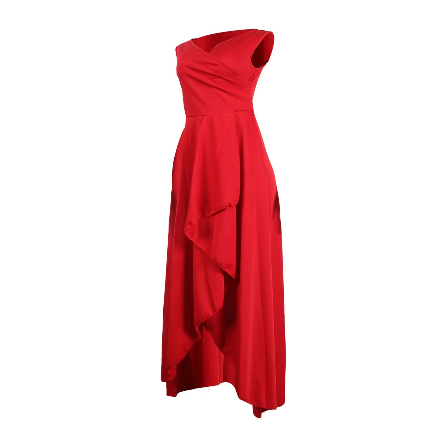Sexy Slimming Solid Color Off-Shoulder Maxi Dress S10629 European And American Style Smooths Your Silhouette