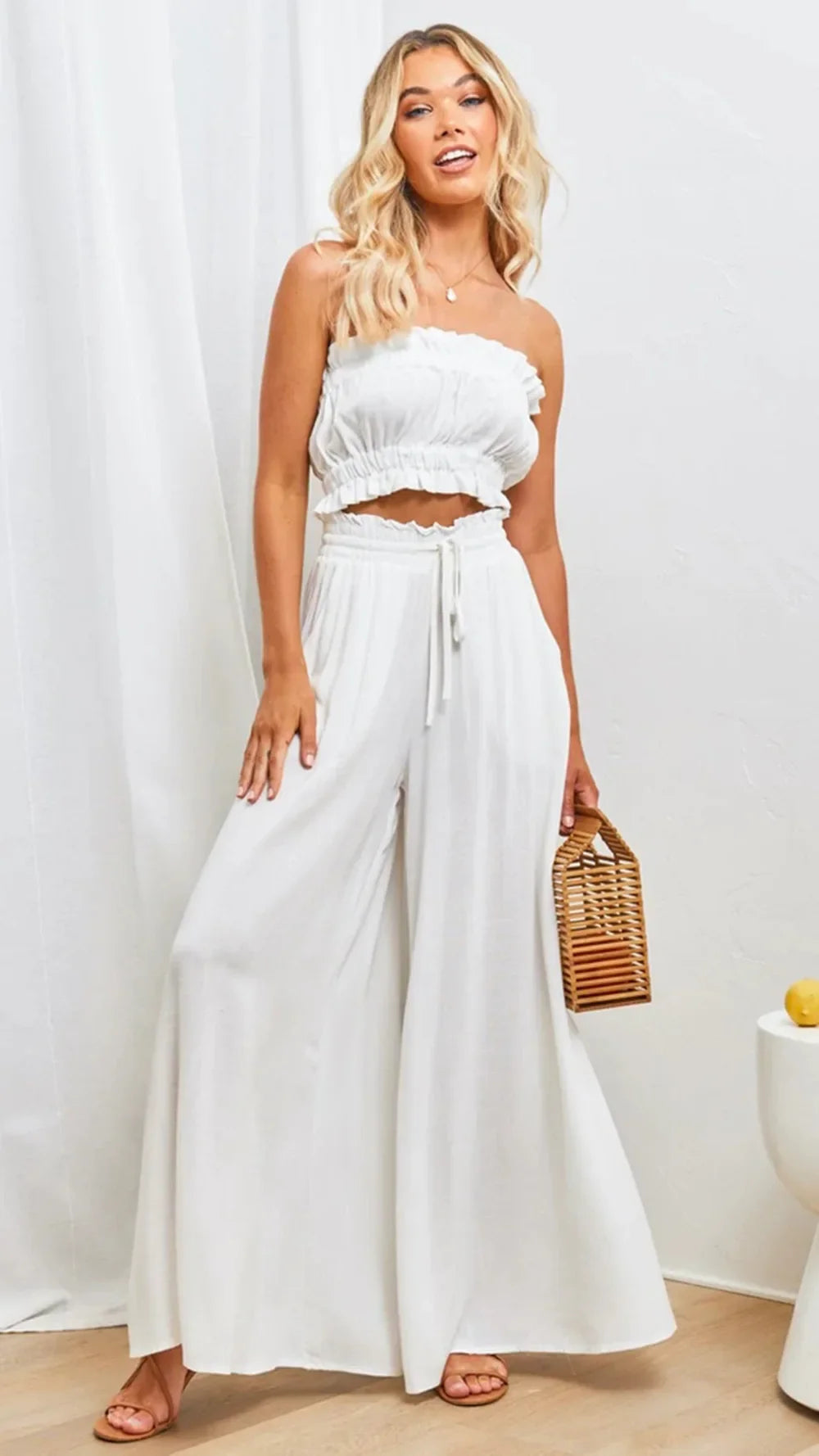 Fashionable Loose Casual Wide Leg Pants Women's Spring Summer Independent Station Long Trousers Comfortable Female Clothing