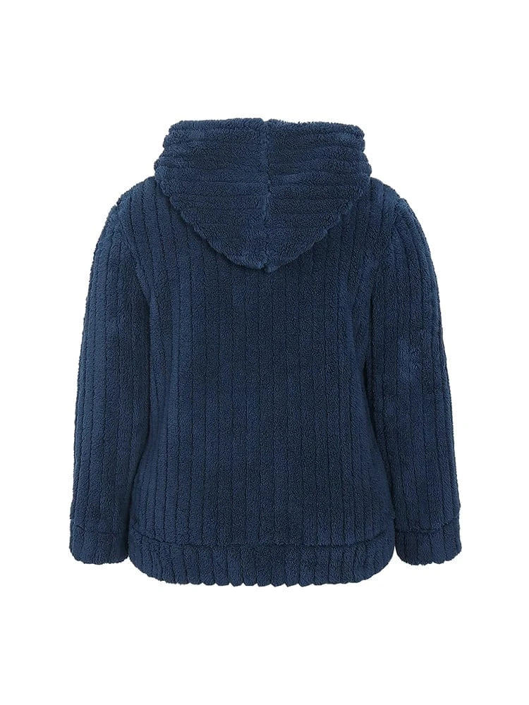 Plus Size 2024 New Women's Casual Hooded Jacket Zip Solid Colour Jacket Best Choice for Autumn and Winter