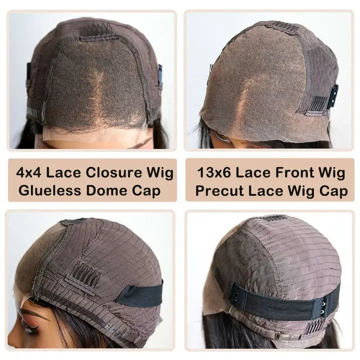 Honey Blonde Loose Wave Ombre 1b/4 Colored Wig 13x4 Transparent Lace Front Glueless Human Hair Wig Pre plucked Ready To Wear