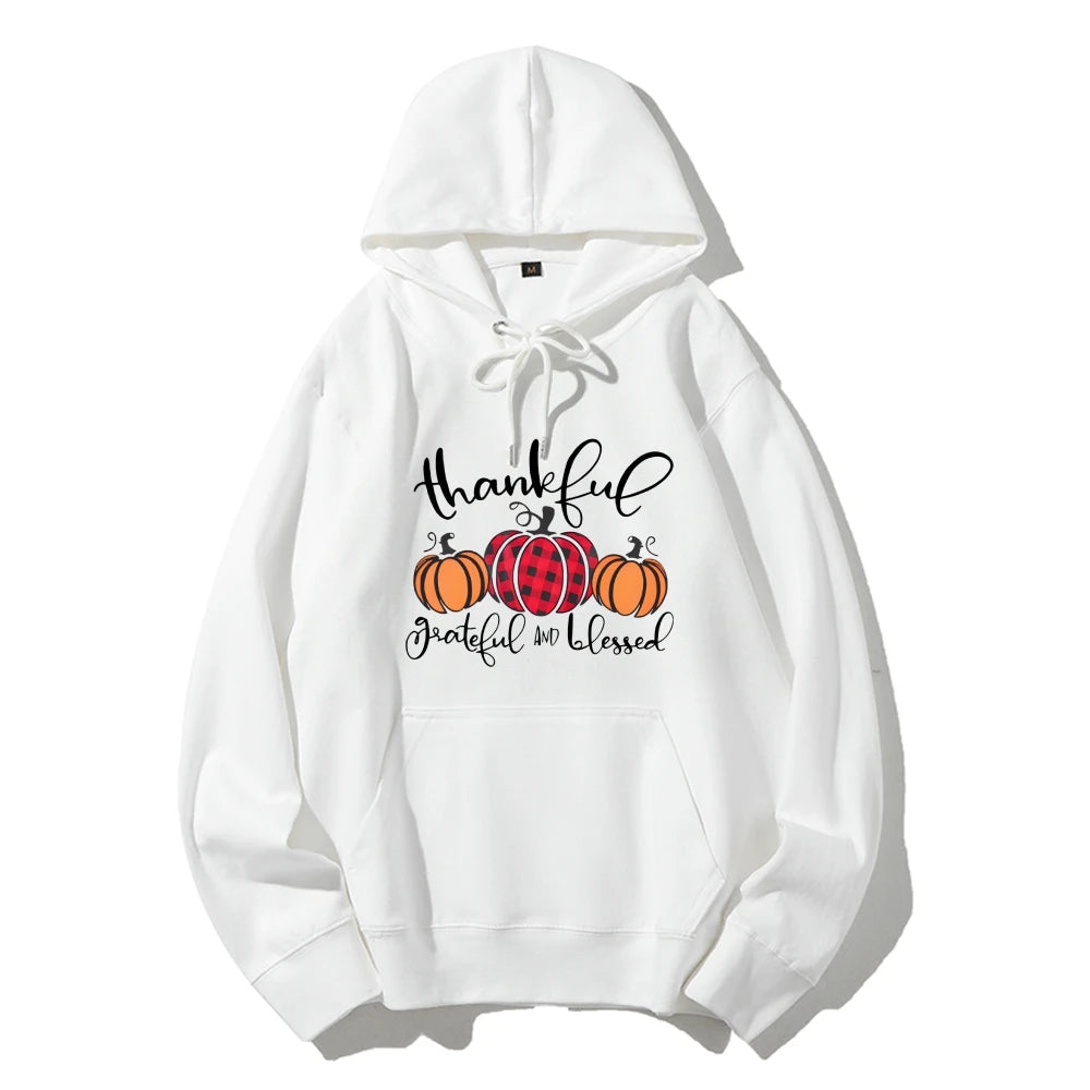 Halloween Pumpkin Graphic Hoodie Casual Drawstring Design Thermal Top Long Sleeve Multi Pocket Sweatshirt Fashion Sweater Autumn