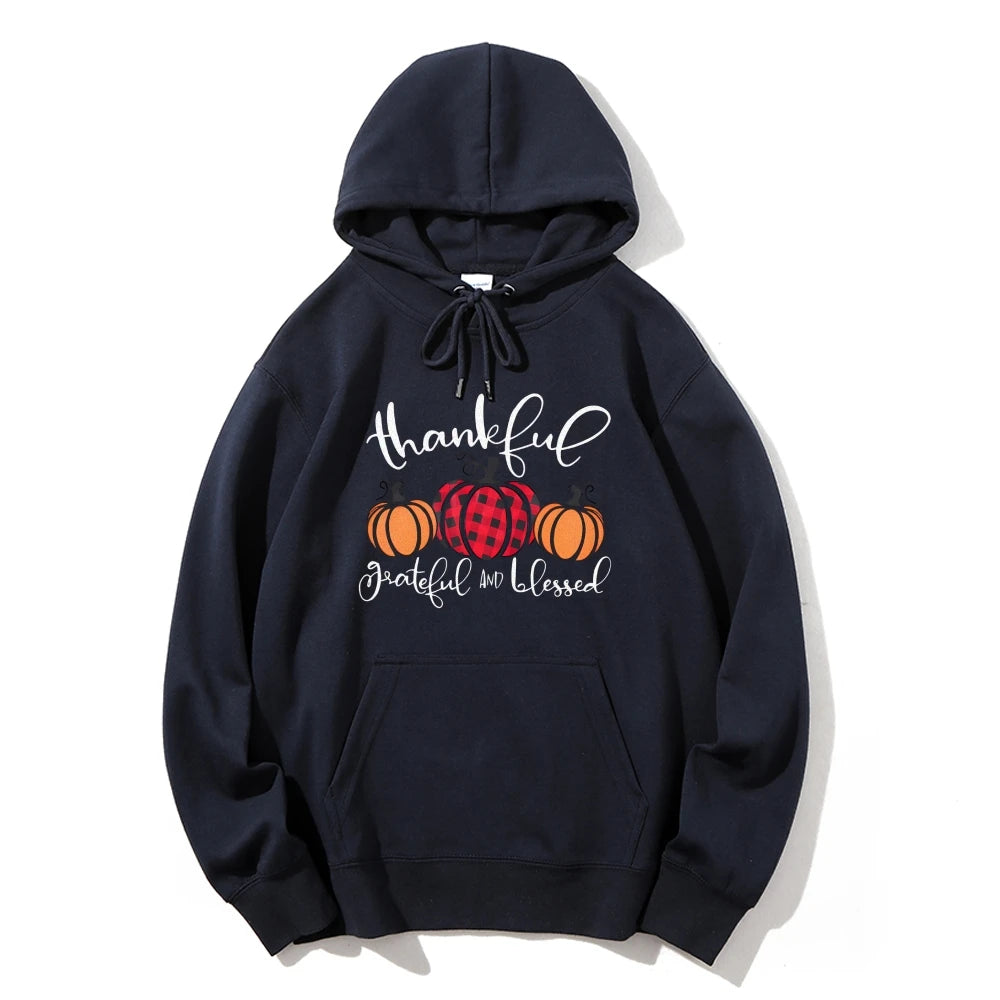 Halloween Pumpkin Graphic Hoodie Casual Drawstring Design Thermal Top Long Sleeve Multi Pocket Sweatshirt Fashion Sweater Autumn