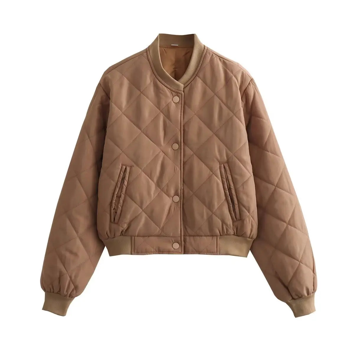 Fashion Women's Short Coat Simple Comfortable Button Down Casual Long Sleeve Jacket Autumn 2025 Street Wear Outerwear Jacket