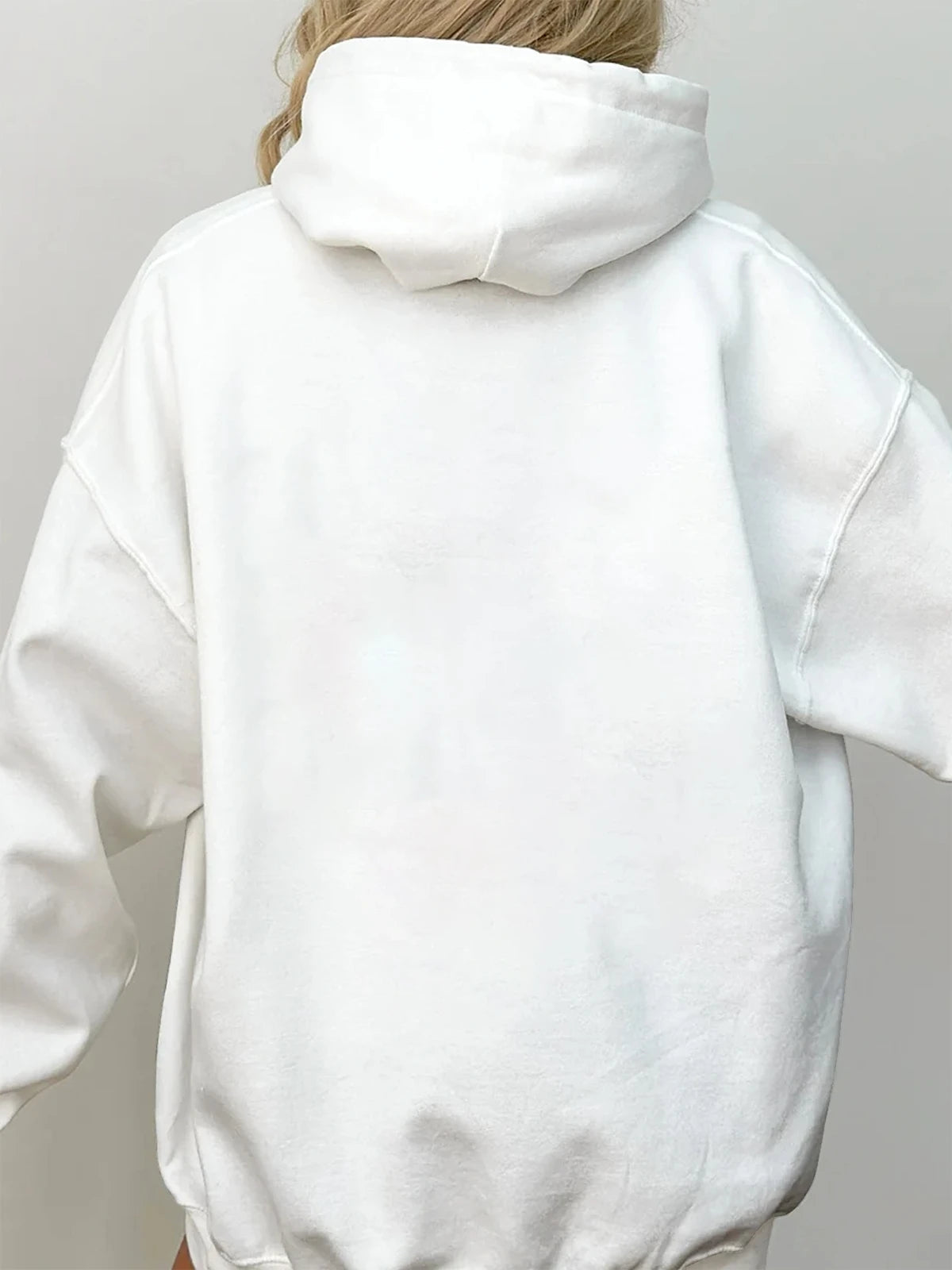 Women Sweatshirt Hoodies Heavy Weight Cotton Hooded Sweatshirt Sweater Men - Breathable Fabric with Contrast Stitching